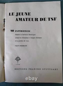 Ancien Jouet KOSMOS pour Jeune Amateur TSF des Années 50