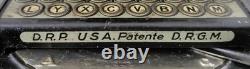 Ancien Jouet Machine à Écrire G. N. S. /D. R. P. /USA Patente D. R. G. M. Made in Germany