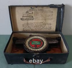 Ancien Jouet Machine à Écrire SIMPLEX TYPEWRITER Spécial 1908 (U. S. A)