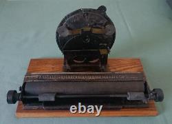 Ancien Jouet Machine à Écrire SIMPLEX TYPEWRITER Spécial 1908 (U. S. A)