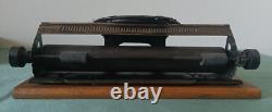 Ancien Jouet Machine à Écrire SIMPLEX TYPEWRITER Spécial 1908 (U. S. A)