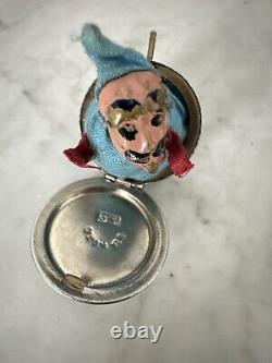 Ancien Jouet Montre À Système Gousset JACK IN THE BOX Diablotin A. O SGDG Paris