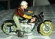 Ancien Jouet Tôle Moto Motorrad Mac 700 Arnold 1950 Toys Made In Us Zone Germany