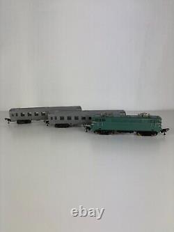 Ancien Jouet, Train miniature Rare Le Mistral BB-9240 de GéGé, 1960