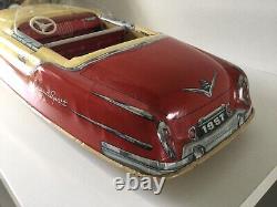 Ancien Jouet Voiture BUICK Grand sport Cabriolet 1957 Tole 52 Cm
