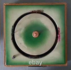 Ancien Jouet de Course de Chevaux à ressort JEP