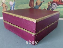 Ancien Jouet de Course de Chevaux à ressort JEP