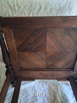 Ancien Lit En Bois pour poupée Jouet Vintage