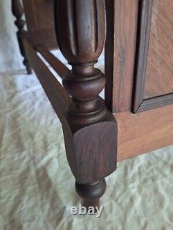 Ancien Lit En Bois pour poupée Jouet Vintage