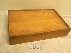 Ancien Lot 21 Boules En Bois Peint Billard Jeu Societe