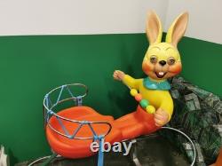 Ancien cheval à bascule CANOVA années 1950 / 1960. Ma réf. EB