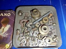 Ancien coffret MECCANO Constructeur d'avion N°1 -Très incomplet defauts boiteA