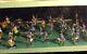 Ancien Diorama Bataille Soldats Peints Environ 65 Soldats Waterloo Napoléon