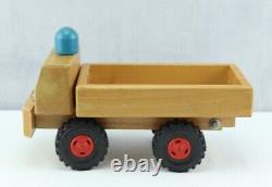 Ancien grand camion en bois jouet deco rétro vintage collection