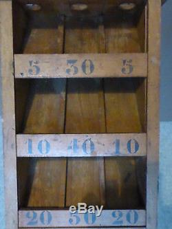 Ancien jeu d'adresse du tonneau de la grenouille 1900 art populaire café bistrot