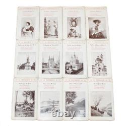 Ancien jeu de cartes de Quaternes / jeu des Familles / Delachaux & Niestlé