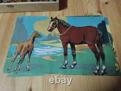 Ancien jeu de cubes (24 cubes) fin 19e début 20e S