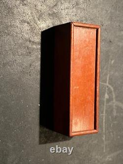Ancien jeu de dominos miniature (os) complet avec boite d'origine en bois XIXèm