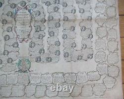 Ancien jeu de l oie tableau chronologique et historique des rois de France 1776
