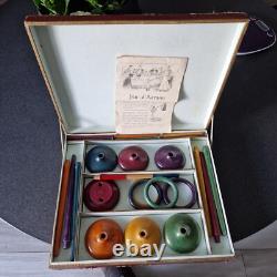 Ancien jeu de salon 1920 AERANO aviation The Anglo-American Games Paris