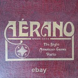 Ancien jeu de salon 1920 AERANO aviation The Anglo-American Games Paris