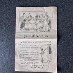 Ancien jeu de salon 1920 AERANO aviation The Anglo-American Games Paris