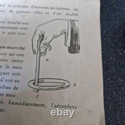 Ancien jeu de salon 1920 AERANO aviation The Anglo-American Games Paris