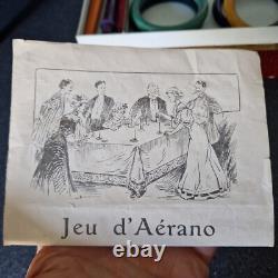 Ancien jeu de salon 1920 AERANO aviation The Anglo-American Games Paris