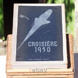 Ancien jeu de société Croisière 1950 Miro Company Paris (1947)