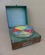 Ancien Jeu Estaminet Mj & Cie Rare Loterie Roulette Bois Marche Old Wooden Game
