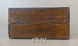 Ancien jeu estaminet MJ & Cie RARE loterie roulette BOIS MARCHE old wooden game