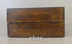 Ancien jeu estaminet MJ & Cie RARE loterie roulette BOIS MARCHE old wooden game