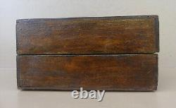 Ancien jeu estaminet MJ & Cie RARE loterie roulette BOIS MARCHE old wooden game