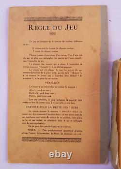 Ancien jeux de société LOTO-BUS devant l'opéra Garnier avec notice