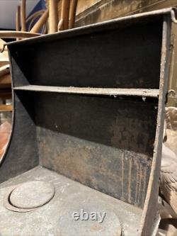 Ancien jeux jouet poupée ancienne cuisiniere poil a bois XIXe metal antique doll