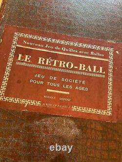 Ancien jouet Jeu le Rétro-Ball début XX ème Complet