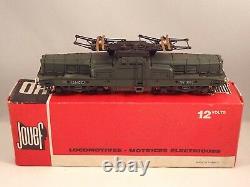 Ancien jouet Train HO locomotive électrique JOUEF 12v BB 13001 Réf. 8421 + boîte