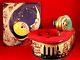 Ancien Jouet Tôle Mécanique Pixiphone Gramophone Enfants Gama D. P Ange 1950