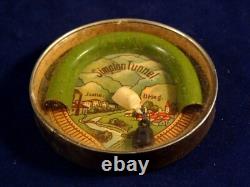 Ancien rare jeu d'adresse patience café train rails tunnel Germany Années 20