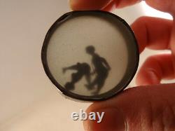 Ancien rare jeu patience adresse ombre chinoise érotique Kama Sutra animé 1910