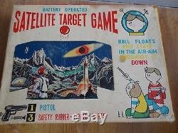 Ancien très rare jeu de tir de l'Espace Satellite TARGET GAME boîte S H JAPAN