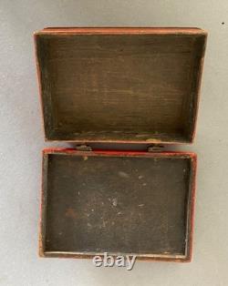 Ancienne Boite De Jeu De Quadrille XVIII S