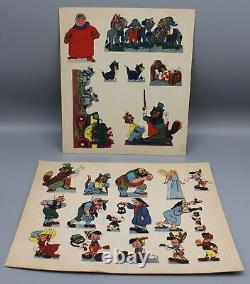 Ancienne Boite Jeux Walt Disney Pinocchio Eventyr Teater Theatre 1940