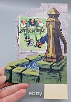 Ancienne Boite Jeux Walt Disney Pinocchio Eventyr Teater Theatre 1940