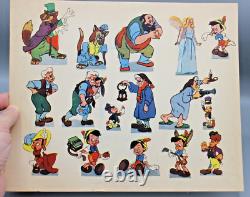 Ancienne Boite Jeux Walt Disney Pinocchio Eventyr Teater Theatre 1940