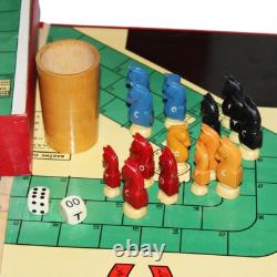 Ancienne boîte de jeu de société Turf-Coot / tiercé / turf / PMU