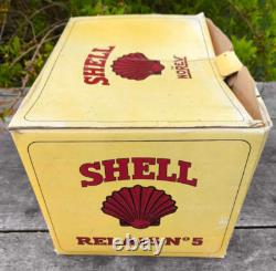 Ancienne station service en résine NOREV 1/43e Shell Relais N°5 boîte d'origine