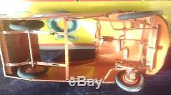 Ancienne voiture à pédales enfant CITROEN DS 1960, jouet, moto, cyclo, no émaillé