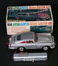 Aston Martin James Bond 007 Goldfinger Japan Toys Jouet Ancien Des Annees 1960