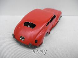 Automobile mécanique en tôle GASPARD & GAUBIER (rouge) 1950